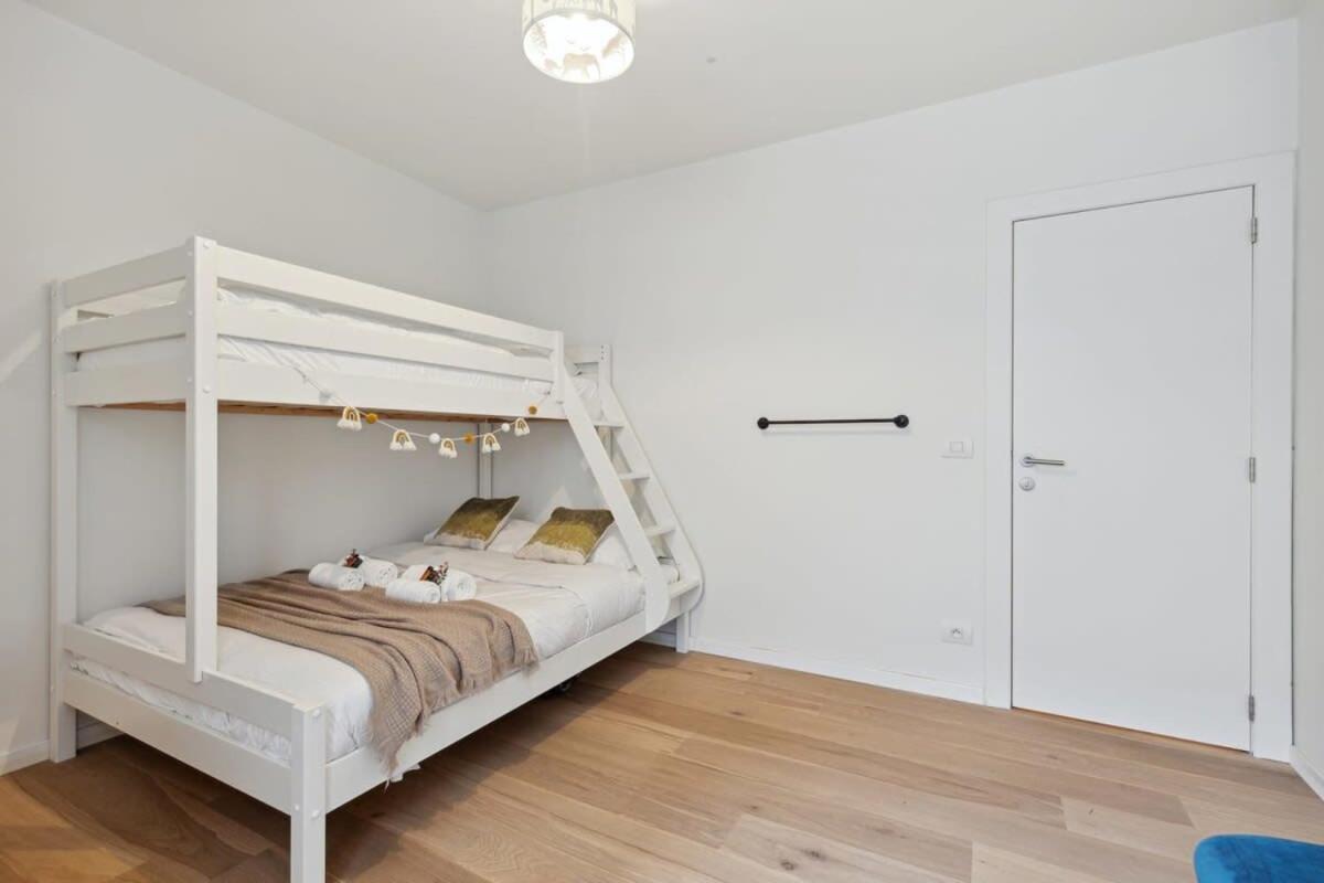 Bright Waterfront Apartment Antwerpen Kültér fotó