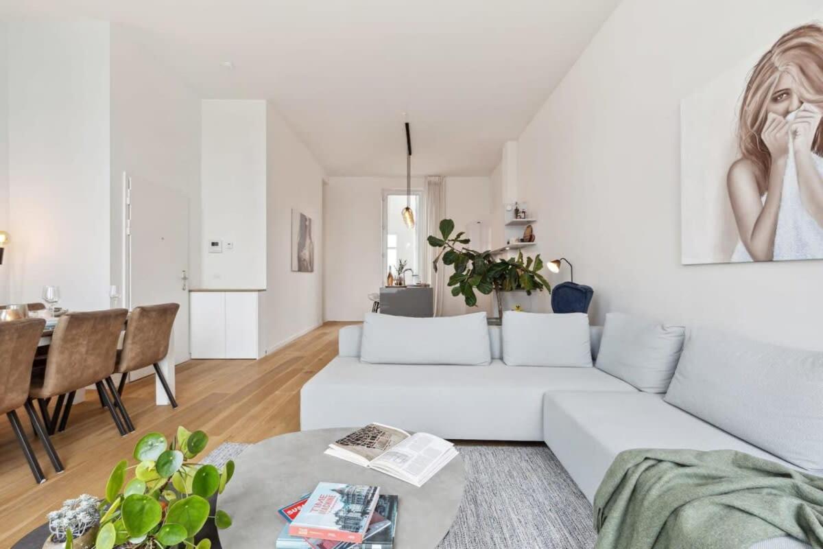Bright Waterfront Apartment Antwerpen Kültér fotó