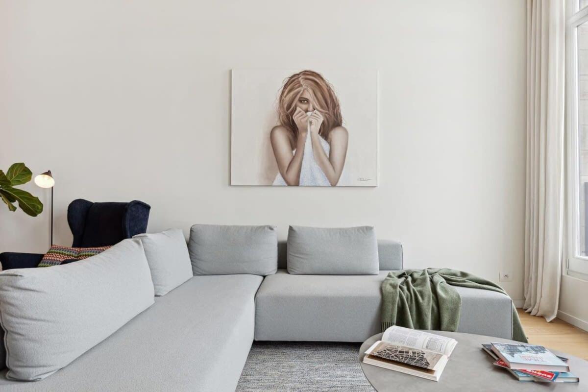 Bright Waterfront Apartment Antwerpen Kültér fotó